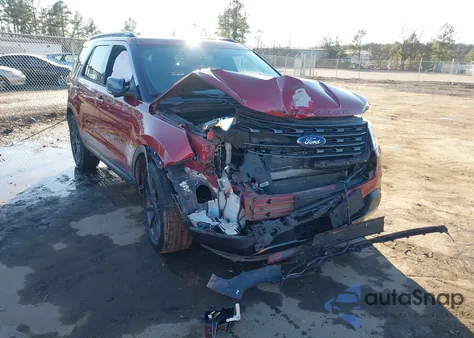 2017 Ford Explorer Xlt z USA, uszkodzony, nr VIN 1FM5K8DH7HGD19103